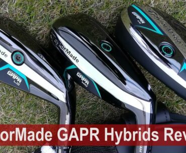 TaylorMade GAPR LO v MID v HI v M3 Hybrid Irons Review By Golfalot