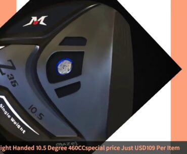 MAZEL Golf Clubs Titanium Golf Driver for Men Stiff Flex Right Handed