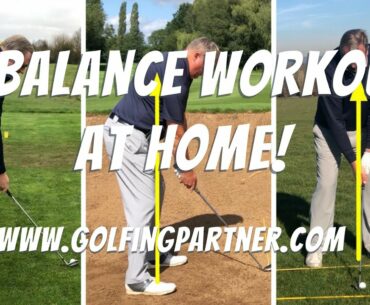 A BALANCE WORKOUT AT HOME