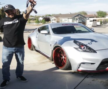 This Kid Won My Widebody 370z..