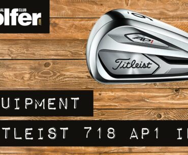 Titleist 718 AP1 irons review - mid-handicap testing