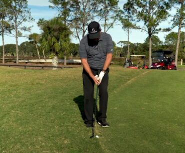 Escape A Tricky Lie Around The Green