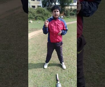 How to hold the grip of cricket bat.