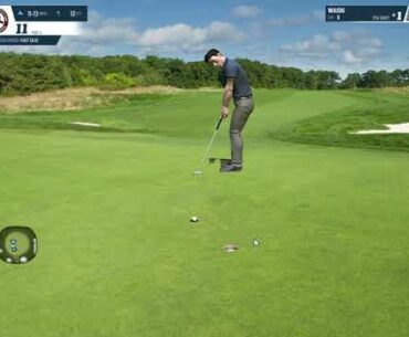 Learning to play golf at the world's most beautiful golf course- WGT Golf #4