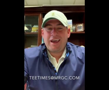MRGC Golf Tip of the Week: May 4, 2020
