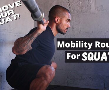 Mobility Routine For Squats | Squat warm up drills