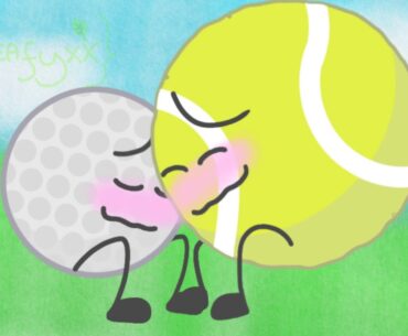 Tennis Ball X Golf Ball//Random Drawing that sucks :)
