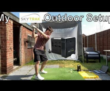 SkyTrak Golf Launch Monitor: OUTDOOR SETUP ⛳️