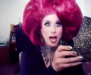 Let's talk drag queen heels with Faith Michaels: Rhinestoned Spiked Heel Less Heels