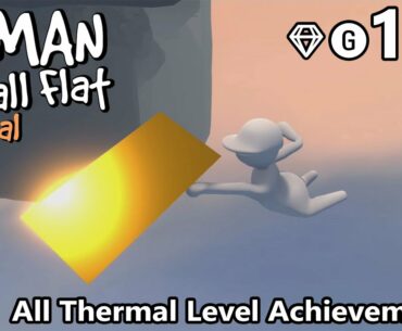 Human Fall Flat - All Thermal Level Achievements - Achievement/Trophy Guide/Walkthrough