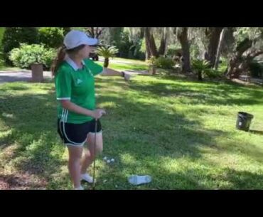 Chipping Basketball- First Tee at Home Live Week 3 Setup