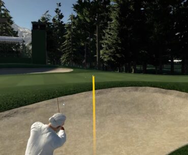 The Golf Club 21 yard chip