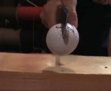 Bustin Balls.  Golf Balls that is!!  With an ESEE 5.