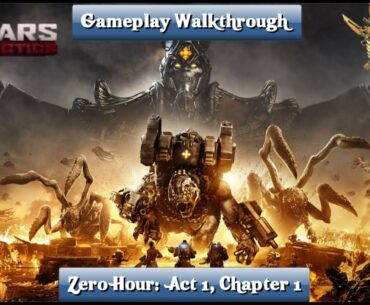 Gears Tactics | Zero Hour | Act 1 Chapter 1 | Gameplay Walkthrough | No Commentary