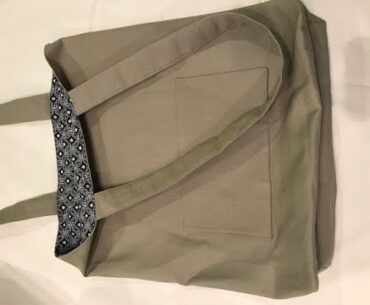 How to Make a Tote Bag Part 4: How to Sew the Lining