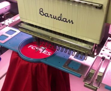 Embroidery of Callaway golf shirt