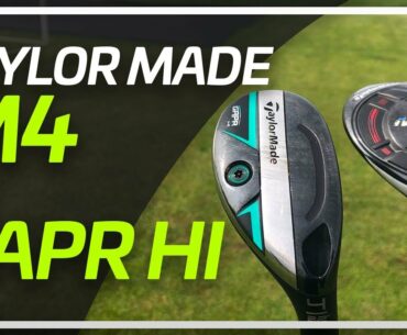 TAYLORMADE M4  HYBRID VS  GAPR Hi - PERFORMANCE TESTING