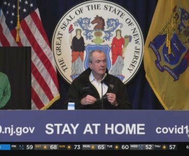 Gov. Phil Murphy Gives Coronavirus Update
