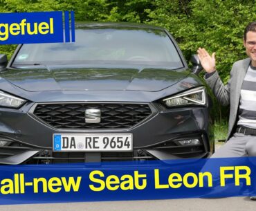 2020 Seat Leon FR REVIEW new generation mild-hybrid - Autogefuel