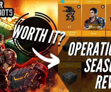 WAR ROBOTS | OPERATIONS SEASON 5: IRON PHOENIX - Worth it? Review Time!