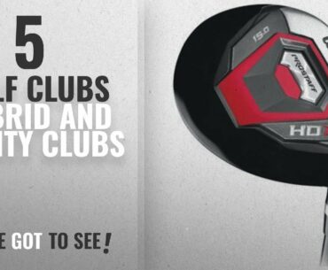 Top 10 Golf Clubs Hybrid And Utility Clubs [2018]: Wilson Men's 3 Fairway Wood - 15 Degree Loft
