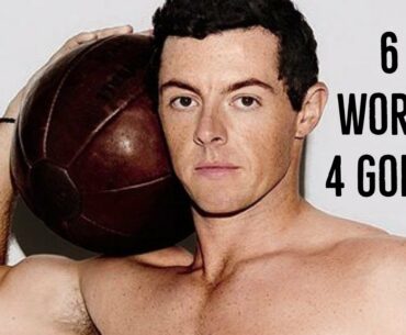 6 Pack Abs for Golfers - Home Workout with No Equipment