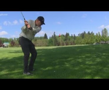 Golfers and anglers happy to be out, with new safety rules