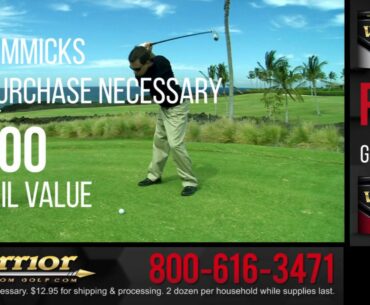 Warrior Free 2 Dozen Golf Ball Ad 2017