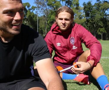 Goalkeeper Training | Set Position & Shot Stopping (ft. Macklin Freke)