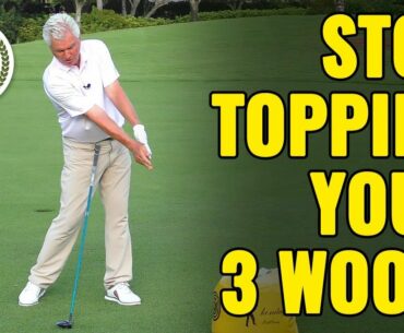How To Stop Topping Your 3 Wood From The Fairway (STOP DOING THIS!)