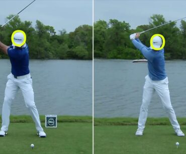 'Keep your head still' in your golf swing?  Only if you want ruin your back and hit bad golf shots!!