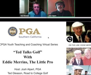 2020 Youth Teaching & Coaching Summit Virtual Session #5: "Ted Talks Golf" With Eddie Merrins