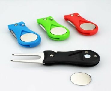 1 Pcs Golf Divot Repair Tool Switchblade Pitch Groove Cleaner Golf Pit
