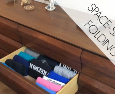 How to Fold Clothes to Save Space & Prevent Wrinkles