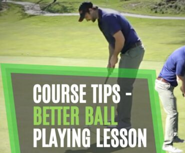 Golf Course Tips -  Playing Lesson with Simple Process