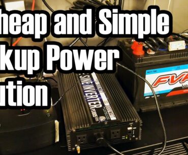 TC Projects: Lead-Acid Battery Backup