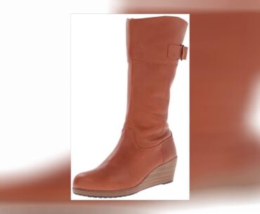 Review Crocs Women's A-Leigh Leather Boot