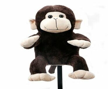 2019 New Golf Club Headcover No1 Driver Cover Cartoon Monkey Animal Pr