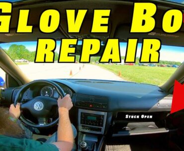 How To Repair a Glove Box that Wont Latch