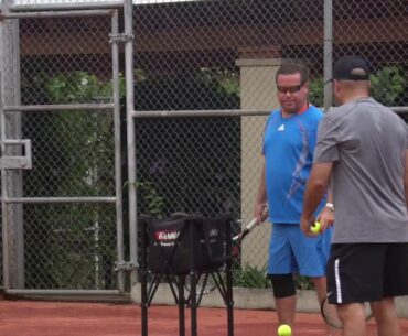 Tennis clinic @ Lucero Golf & Country Club