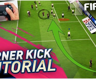 FIFA 19 CORNER KICK TUTORIAL - MOST EFFECTIVE CORNER KICK METHOD TO SCORE GOALS !! TIPS & TRICKS