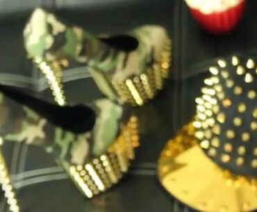 Military Spiked Pumps!