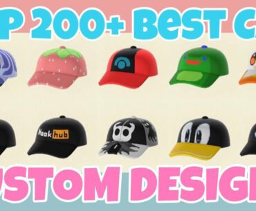 Top 200+ Best Cap / Hat Custom Designs In Animal Crossing New Horizons - Design ID Code