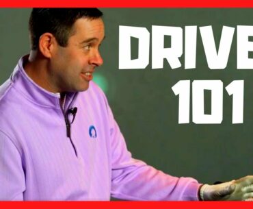 GOLF DRIVER SWING LESSON [BEST PLAY TO HIT YOUR DRIVER STRAIGHTER]
