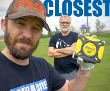 Closest to the Pin on our Backyard Golf Course