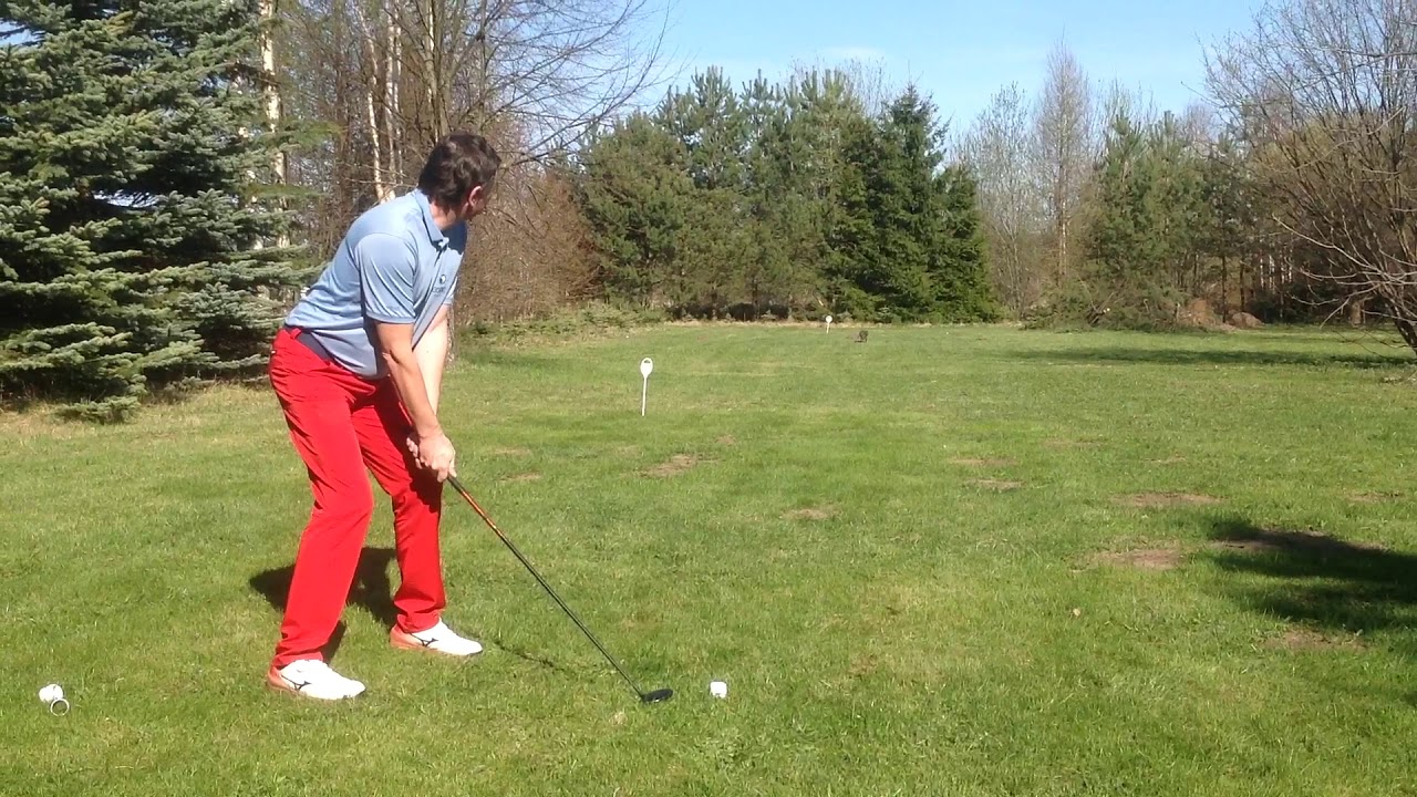 Golf swing training with birdie balls #Subscribe & #HitTheBell Golf swing training with birdie balls #Subscribe & #HitTheBell