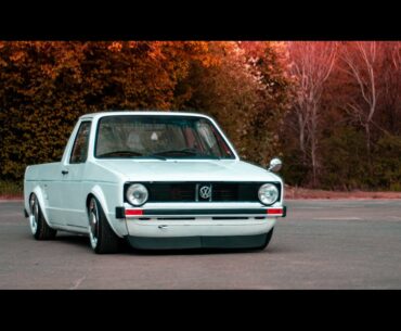 Bagged VW Caddy MK1 | SHOWCASE | LWRDSCTY | @_kallow_mk1