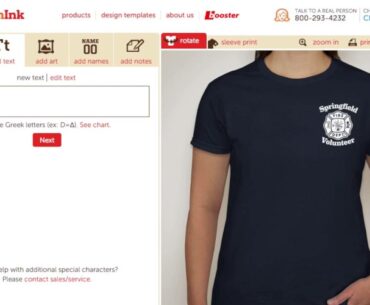 Creating Custom T-Shirts - Keep it Classic with Left-chest Shirt Designs