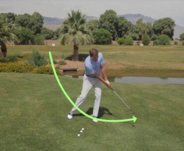 How to Chip from a Downhill Lie
