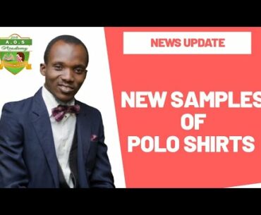 Our New samples of polo shirts are available now
